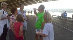 Margit híd, 30km, a családdal